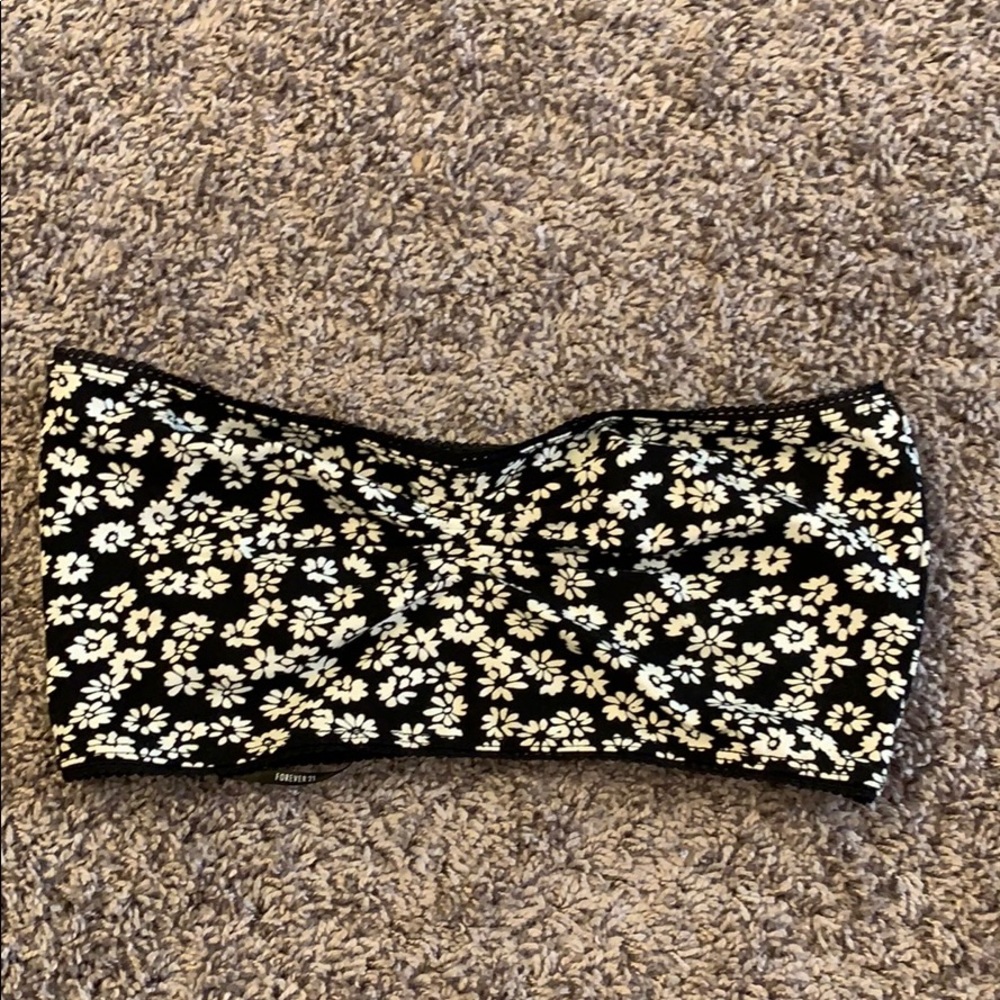 Thin bandeau floral